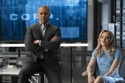 Chunk Palmer (Christopher Jackson, l.); Marissa Morgan (Geneva Carr, r.)