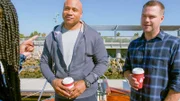 (v.li.): LL Cool J (Special Agent Sam Hanna), Chris O’Donnell (Special Agent G. Callen).