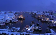 Henningsvare im Winter