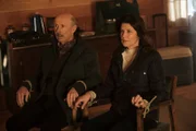 Don Lake as Retired Navy Captain Phillip Brooks, Daphne Zuniga as Navy Commander Stacy Gordon
