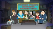 v.li.: Klaus, Greg, Tuttle, Jeff, Hayley, Steve, Stan