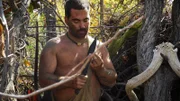 Seth stares at the knife.