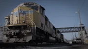 Union Pacific SD70M Lokomotive am Union Station Bahnhof   +++