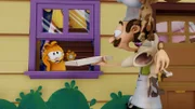 Wenn Vito nicht innerhalb von 20 Minuten liefert, geht die Pizza auf's Haus. Seltsamerweise will ihm das bei Garfield einfach nicht gelingen...