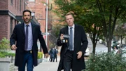 l-r: Aram Mojtabai (Amir Arison), Donald Ressler (Diego Klattenhoff)