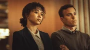 l-r: Lisa Donckers (Emma Naomi), DS Dan Winters(Barney White)