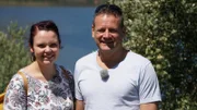 Jungköchin Steffi Gehrlein und Kreuzfahrtdirektor Mirko Scheffe in Barca d'Alva.