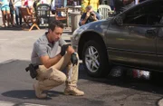 Ist auf der Suche nach einem Killer, der es auf die Kinder einiger Richter abgesehen hat: Steve (Alex O'Loughlin) ...