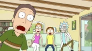 Jerry, Summer, Morty, Rick.
