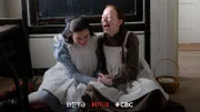 Ann Shirley-Cuthbert (Amybeth McNulty) mit Diana (Dalila Bela) Verwendung nur mit Logos und in Verbindung mit der Programmkommunikation.