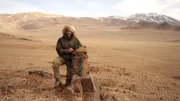 Otto in front of nature in Mongolia.