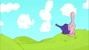 Elefant und Hase freuen sich auf neue Lach- und Sachgeschichten.