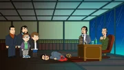 Steve (3.v.l.), Snot (4.v.l.), Mr. Makahama (r.)