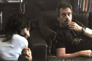 L-R: Lisa Edelstein (Dr. Lisa Cuddy), Hugh Laurie (Dr. Gregory House).