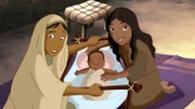 Das Baby wurde in letzter Minute gerettet. Alle sind glücklich.