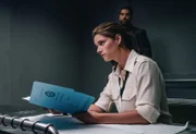 (L-R) Missy Peregrym as Special Agent Maggie Bell and Zeeko Zaki as Special Agent Omar Adom 'OA' Zidan.