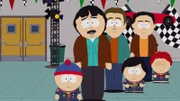Vorne, l-r: Stan, Randy