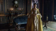 Outlander S2, screen grab of  Caitriona Balfe as Claire Randall