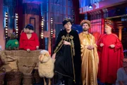v.l.n.r.: Torsten und Steffi (Michael Hatzius), Christoph Sieber, Tobias Hebbelmann und Martin Maier-Bode.