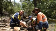 Andreas and Matt at Palmer River Goldfields.