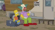 Bart (l.); Krusty (r.)