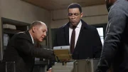 Raymond 'Red' Reddington (James Spader, l.) und Harold Cooper (Harry Lennix, r.)