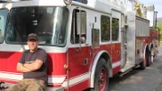 A 450 hp KME Aerial Cat from the US fire department with a 31 meter long rescue ladder.