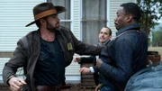 Colman Domingo (r.) as Victor Strand, Garret Dillahunt as John Dorie