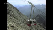 Die neu gebaute Schnalstaler Gletscherbahn ist die größte Seilbahn Südtirols.