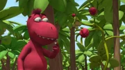 Oskar fragt sich, ob man Orchideen wohl essen kann?