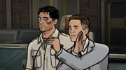 ARCHER: 1999 -- "Robert De Niro"  -- Season 10, Episode 9 (Airs Wednesday, July 31, 10:00 p.m. e/p) Pictured (l-r):  Sterling Archer (voice of H. Jon Benjamin), Michael Gray (voice of Michael Gray).