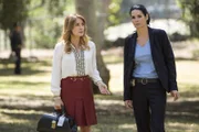 L-R: Maura Isles (Sasha Alexander) and Jane Rizzoli (Angie Harmon)