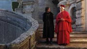 Lorenzo de' Medici (Daniel Sharman, l.) und Pope Innocent VIII (Neri Marcorè, r.)