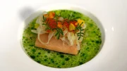 Gebeizter Saibling mit Fenchelsalat - Gasthaus Keidenzeller in Keidenzell.