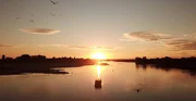 Romantische Loire: Bei einer Fahrt mit einem klassischen Holzkahn lässt sich die Natur am Wasser hautnah erleben.