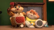 Piperita arbeitet für den Küchenchef des Restaurants "Alfredo's", würde aber selbst gerne kochen können. Gemeinsam mit den Buffycats zaubert sie ein Gericht aus Oma Pinas Rezeptbuch.