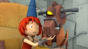 Burgfräulein Bö weiß, das Feuerstuhl ein ganz tolles und treues Pferd ist.