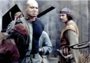 Zuerst von links: Teal'c (Christopher Judge)