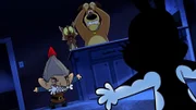 v.li.: Tiny Troll, Chester, Harold, Bunnicula