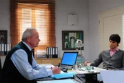 Werner (Dirk Galuba, l.); Moritz (Daniel Fünffrock, r.)