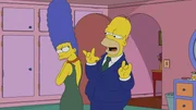 Marge (l.); Homer (r.)