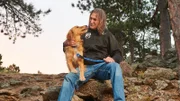 Dr. Jeff Young and his dog Fred