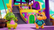 v.li.: Baby Bop, Mel, Billy