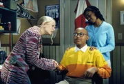 Von links: Kristen (Lindsey Haun), Stevie Kenarban (Craig Lamar Traylor) und Chandra (Dana Davis)