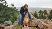 Dr. Jeff Young and his dog Fred as seen on Dr. Jeff: Rocky Mountain Vet.