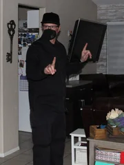 Zak during review