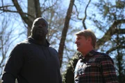 L-R: Shaquille O'Neal and Pete Nelson.