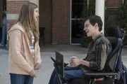 Dylan DiMeo (Kyla Kenedy, l.); JJ DiMeo (Micah Fowler, r.)