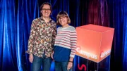 Prof. Dr. Frank-Martin Belz (Wirtschaftswissenschaftler) und Prof. Dr. Magdalena Götz (Biologin) bei Campus TALKS.