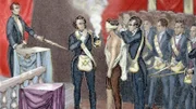 Seit jeher pflegen die Freimaurer ihre Traditionen - darunter festliche Zeremonien und Aufnahmerituale.